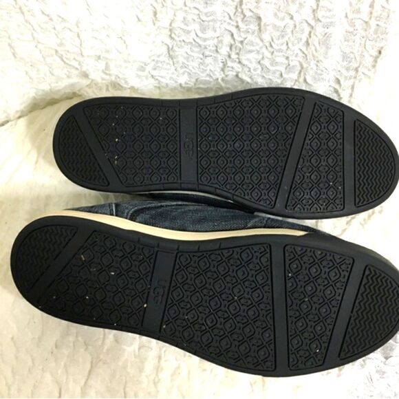 UGG Bueller Washed Denim Sneakers Size 11 - Picture 8 of 11